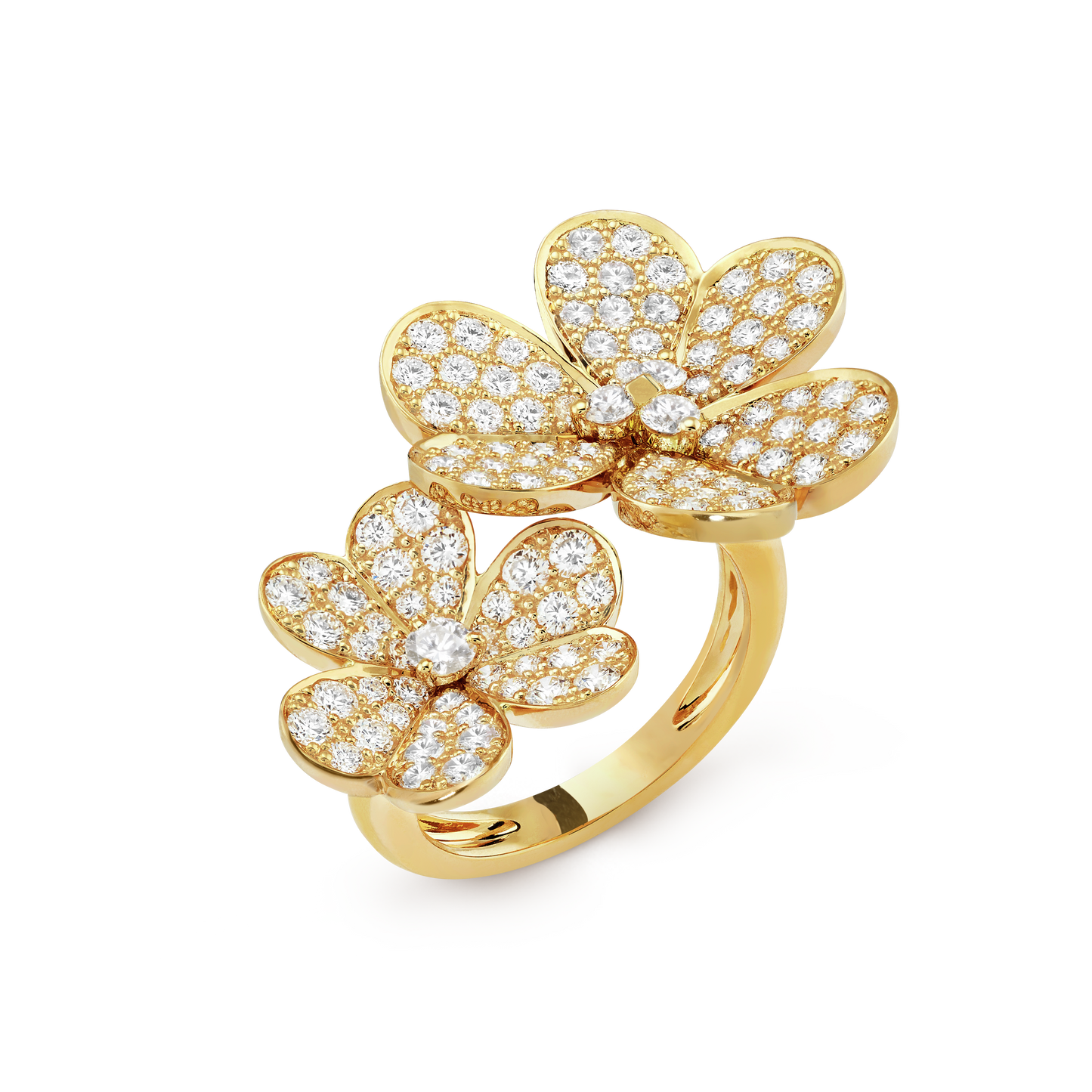 18K Celestial Frivole Between the Finger Ring