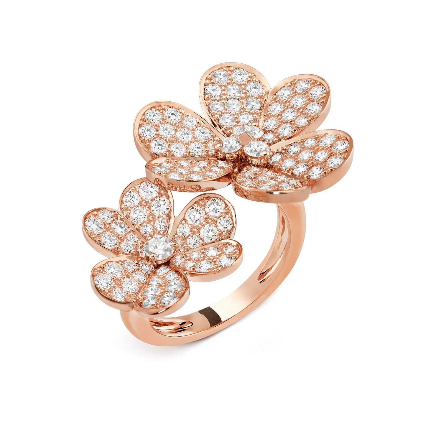 18K Celestial Frivole Between the Finger Ring