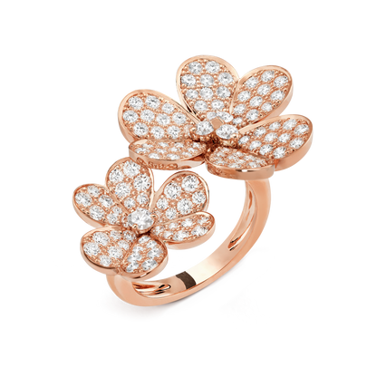 18K Celestial Frivole Between the Finger Ring