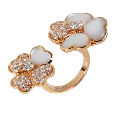 18K Celestial Cosmos Between the Finger Diamond Ring