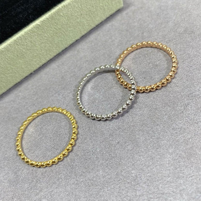18K Celestial Perl̩e Pearls Of Gold Ring