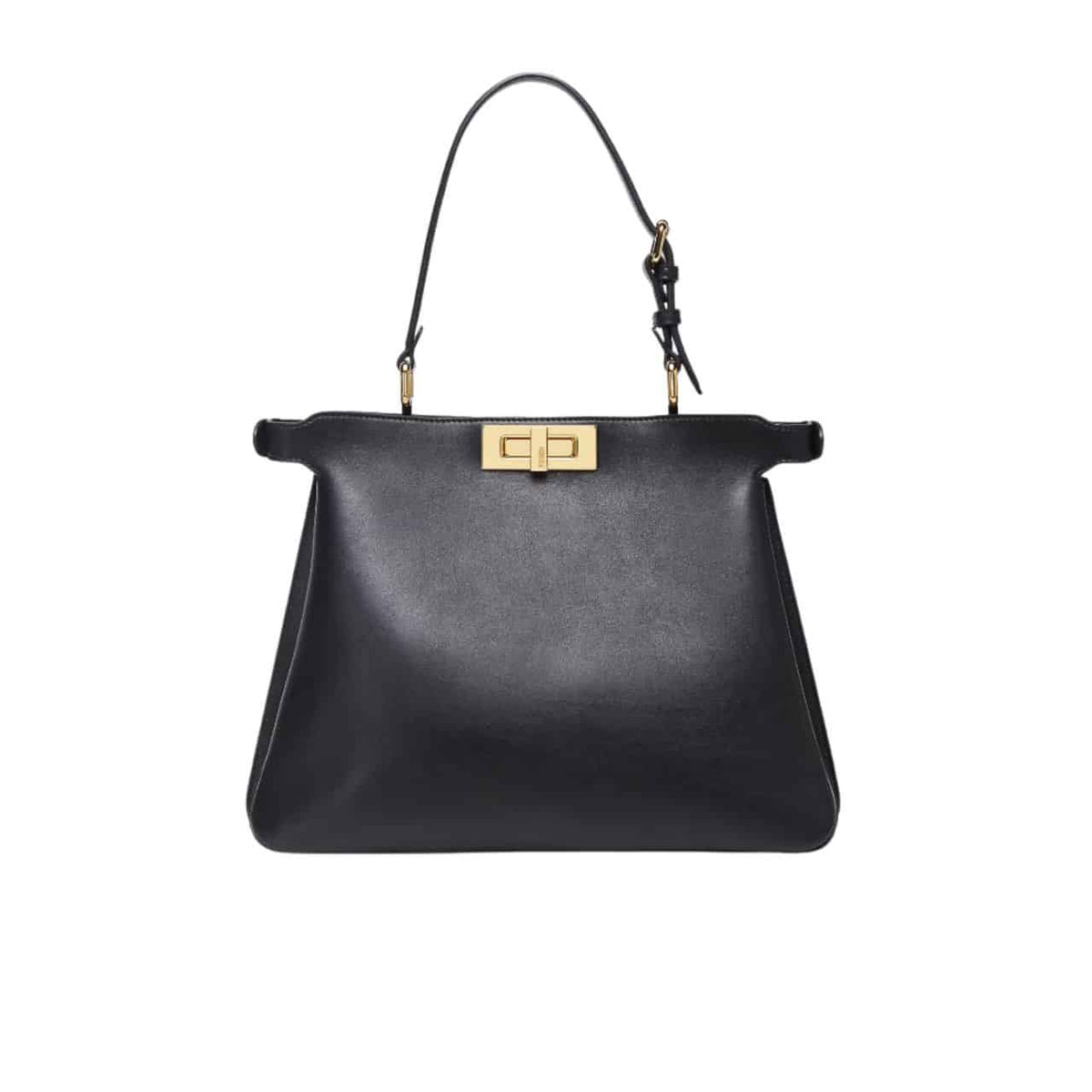 Peekaboo Medium Soft Leather Shoulder Bag Black 33Cm 22 New Collection Bag Peekaboo Bag
