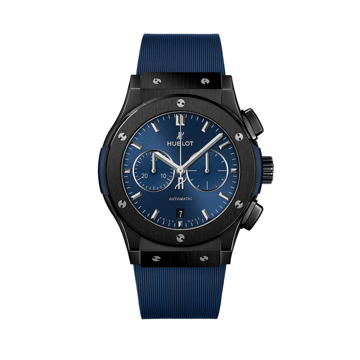 Luxury Watch Classic Fusion Ceramic Blue Chronograph watch