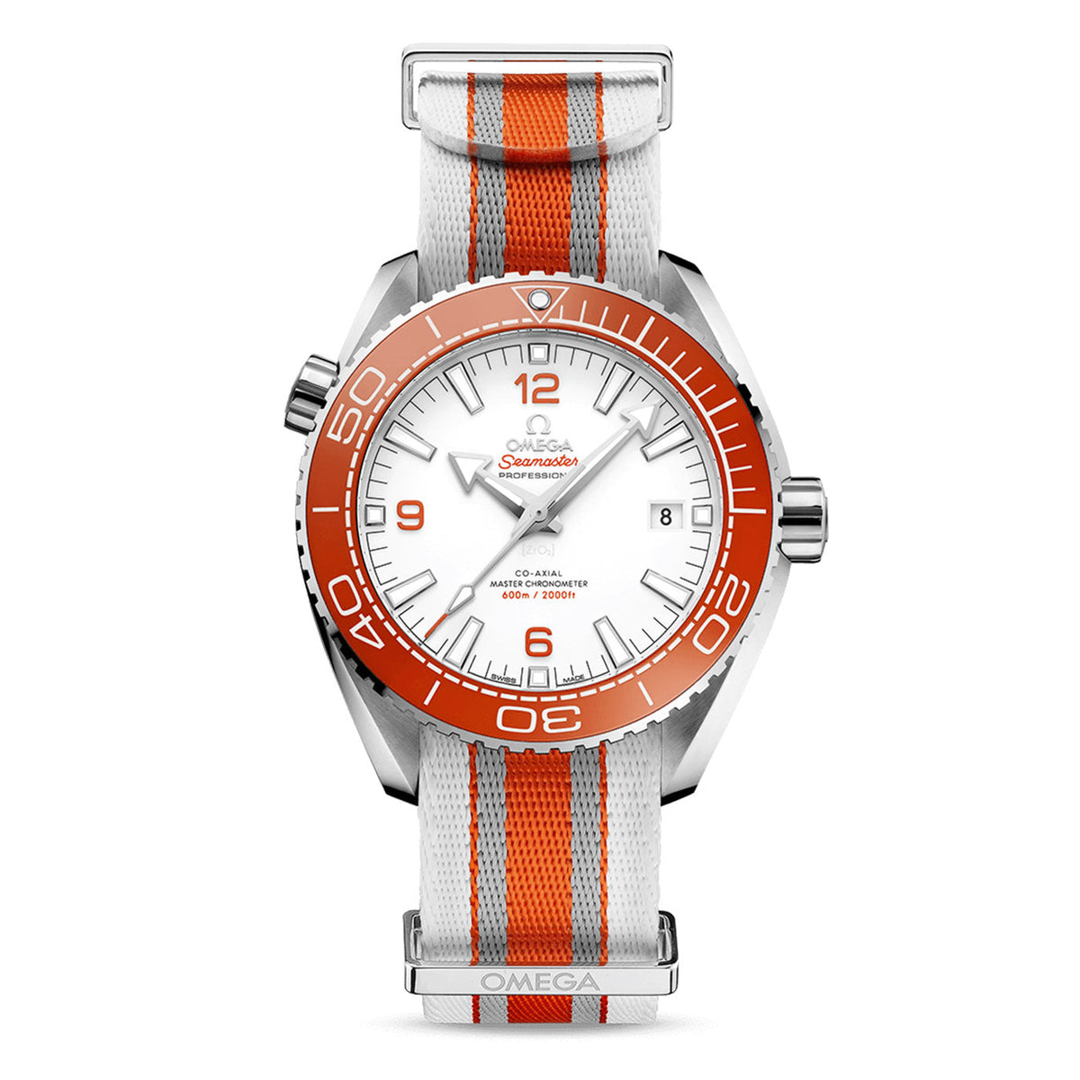 wrist watch Seamaster PLANET OCEAN 600M CO‑AXIAL MASTER CHRONOMETER Ref# 215.32.44.21.04.001 watch