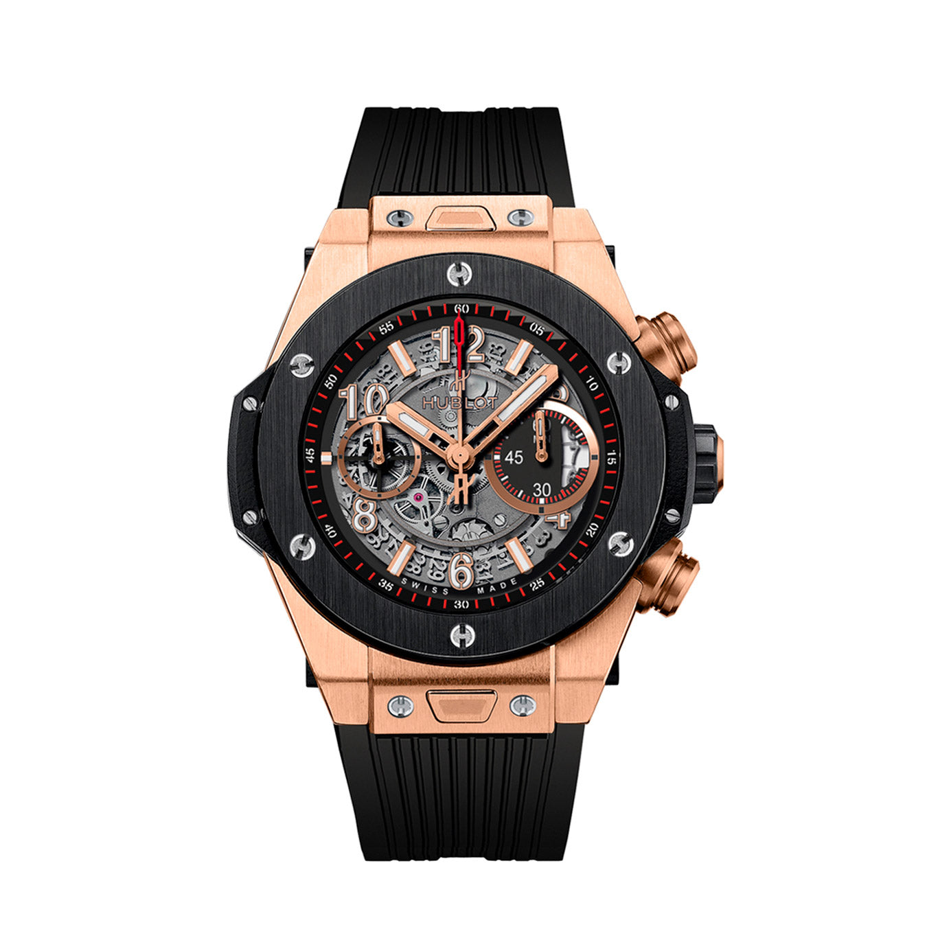 Luxury Watch Big Bang Unico King Gold Ceramic 45mm watch