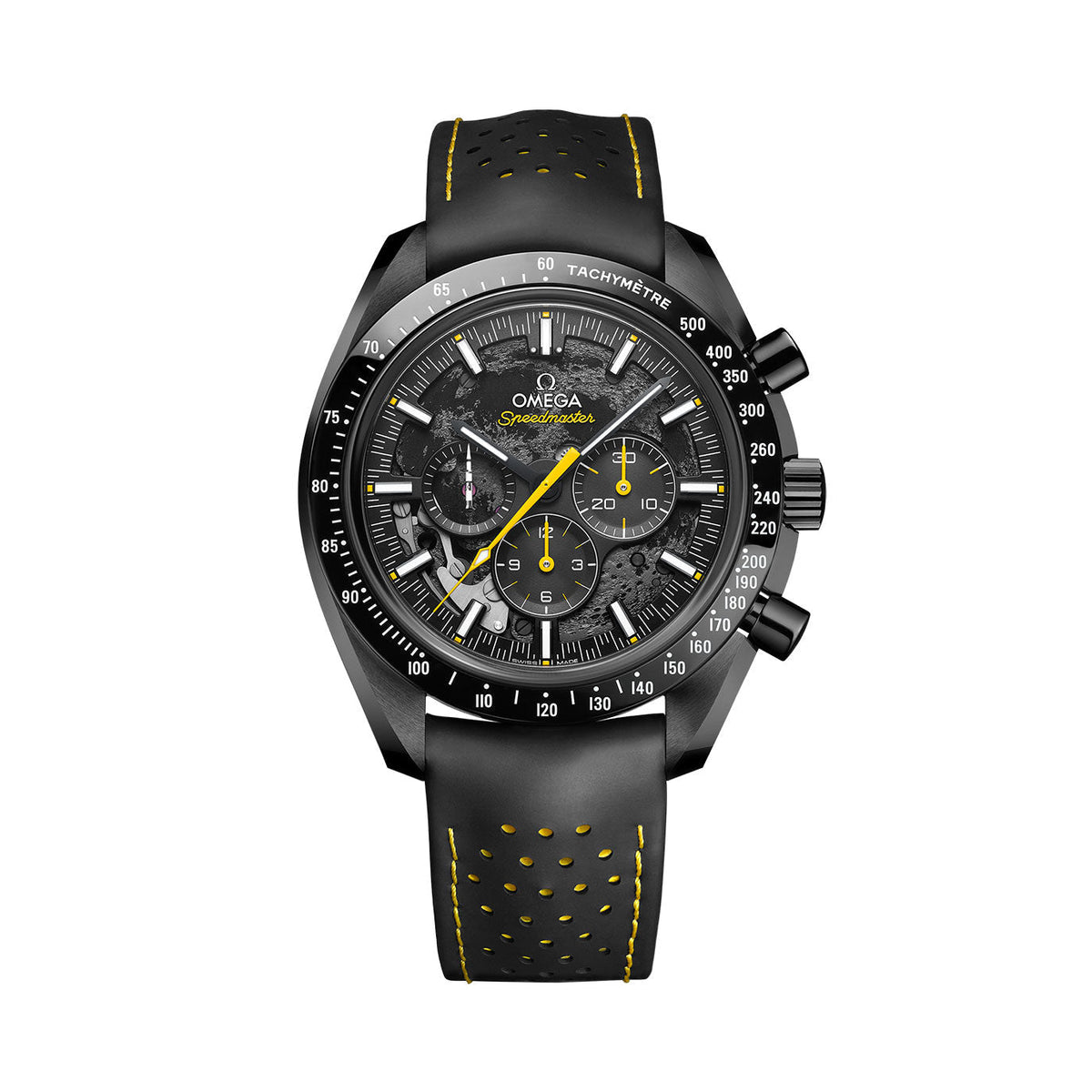 wrist watch, New 2024, Speedmaster Dark Side of the Moon, 310.92.44.50.01.001, box and papers watch