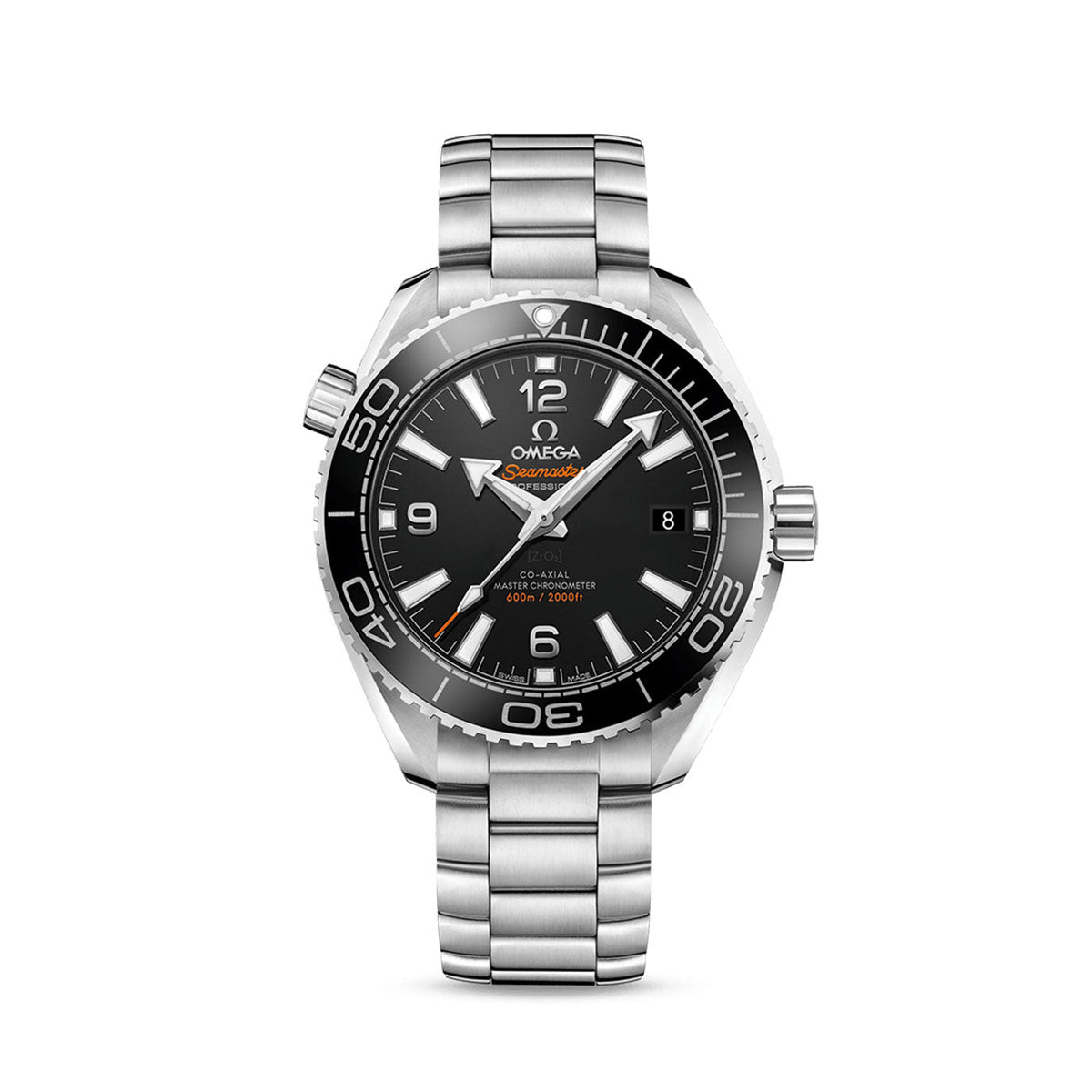 wrist watch Seamaster PLANET OCEAN 600M CO‑AXIAL MASTER CHRONOMETER Ref# 215.30.40.20.01.001 watch
