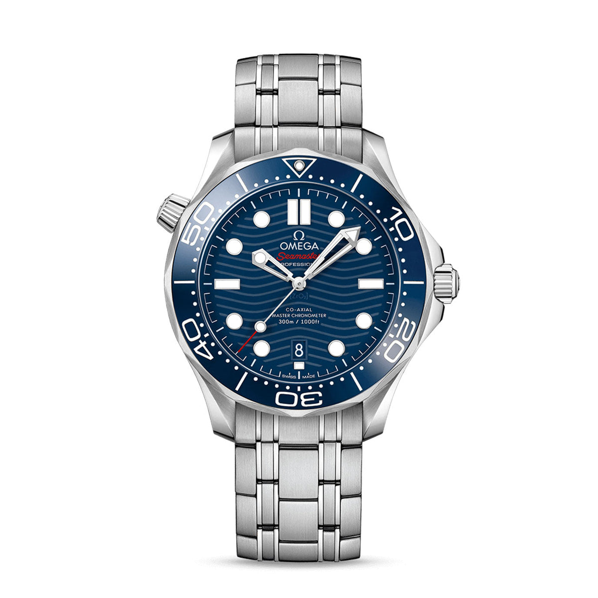 wrist watch Seamaster DIVER 300M CO‑AXIAL MASTER CHRONOMETER Ref# 210.30.42.20.03.001 watch
