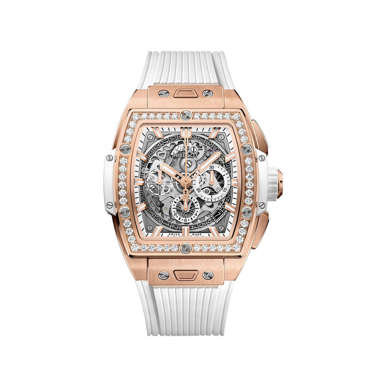 Luxury Watch Spirit of Big Bang KING GOLD WHITE DIAMONDS watch