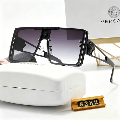 2026 High-End Leisure Travel Versatile Square Sunglasses Style 8282