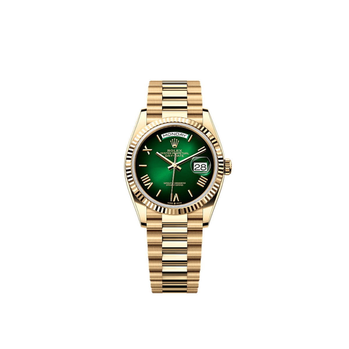 Unworn wrist watch Day-Date 36 Ref# 128238-0118 watch