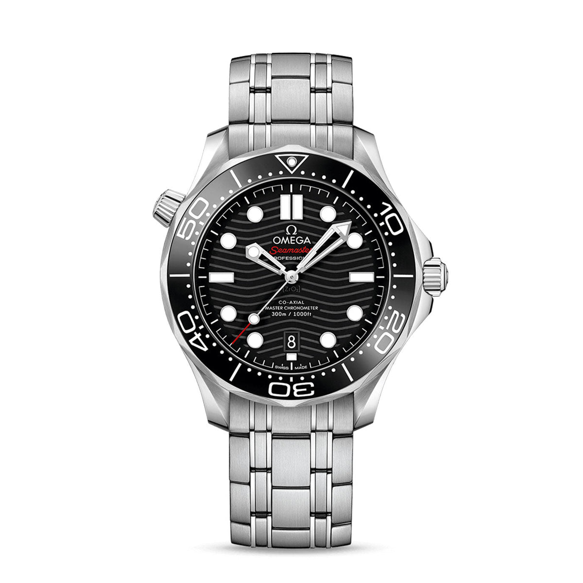 wrist watch Seamaster DIVER 300M CO‑AXIAL MASTER CHRONOMETER Ref# 210.30.42.20.01.001 watch