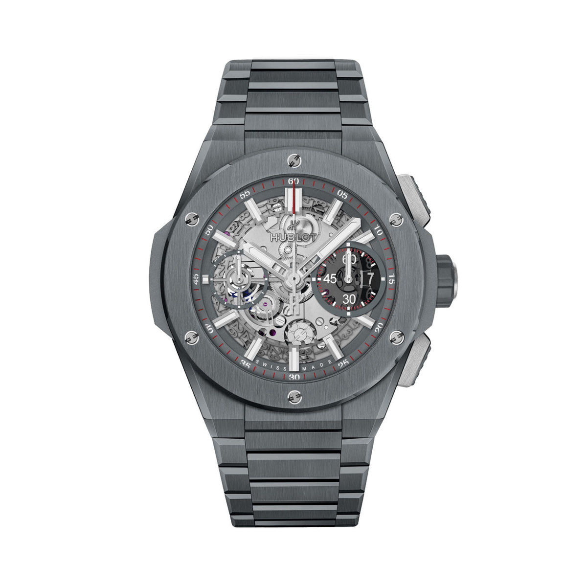 Luxury Watch Big Bang Integrated Grey Ceramic, 42mm watch