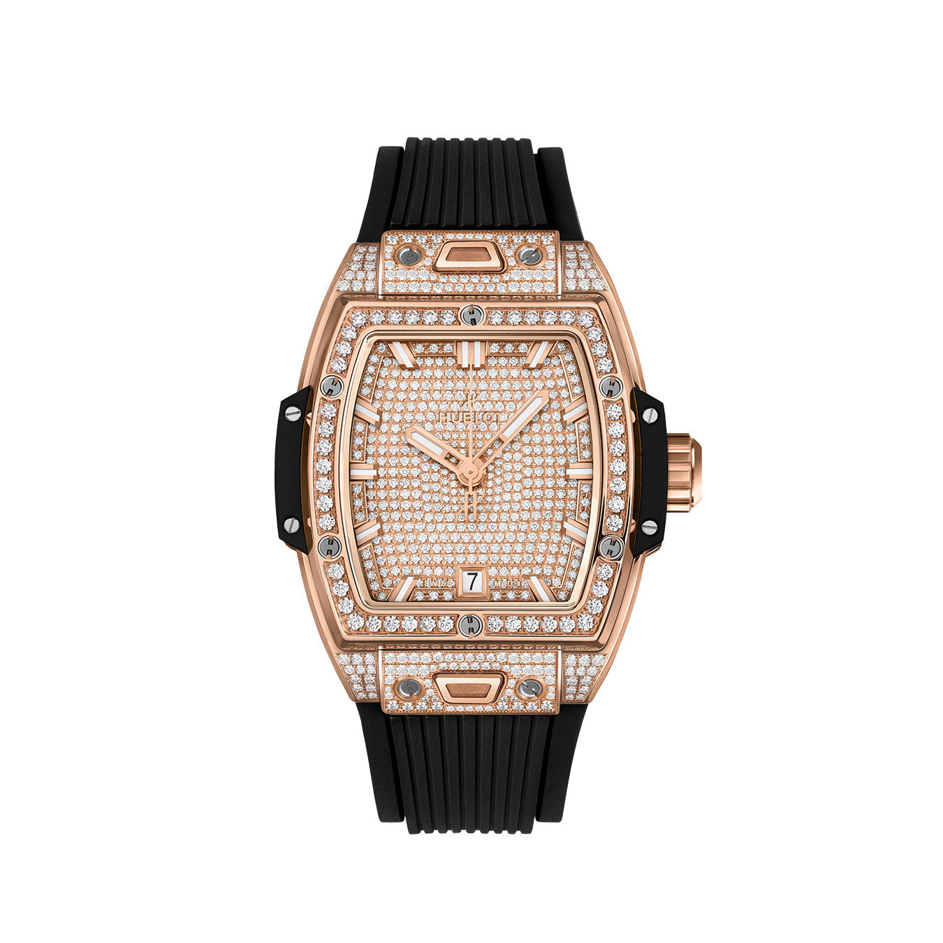 Luxury Watch Spirit of Big Bang KING GOLD FULL PAVÉ watch