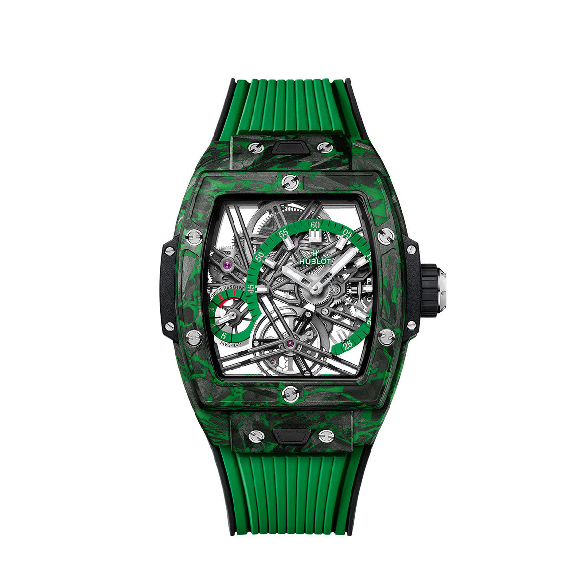 Luxury Watch Spirit of Big Bang TOURBILLON CARBON GREEN watch