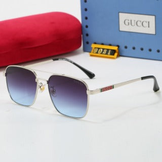 2026 6-color full frame HD lens metal thin frame sunglasses 9031