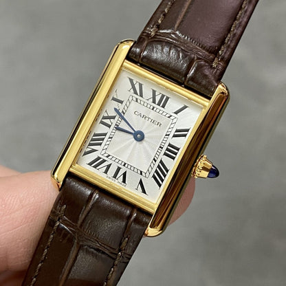 Parisian Rectangular Essential watch 29.5 x 22 mm 9639