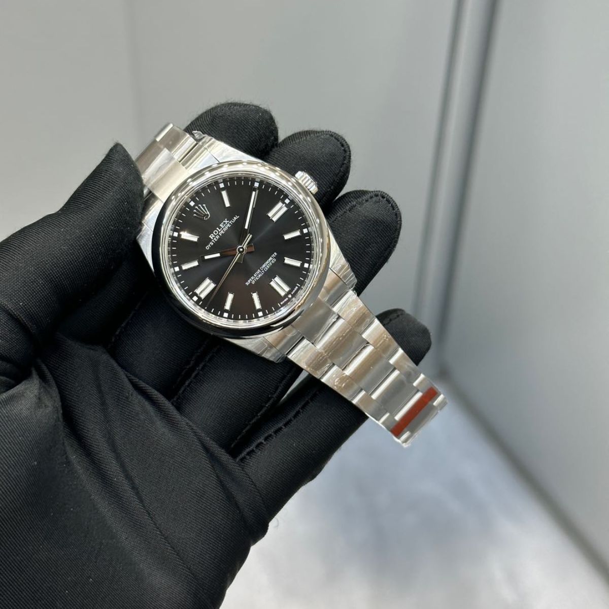 [Super Clone] Regency Timeless Perpetual 41 mm Timeless Trapeze Bezel Black Dial 134300 1316