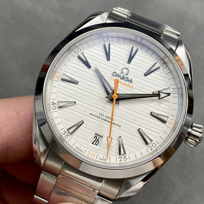 Celestial Aqua Sport 150M 41mm Steel On Steel White Dial 2901