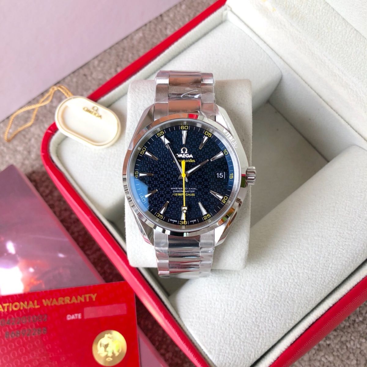 Celestial Aqua Sport 150M James Bond 007 Limited 42mm Steel On Steel Blue Dial 5470