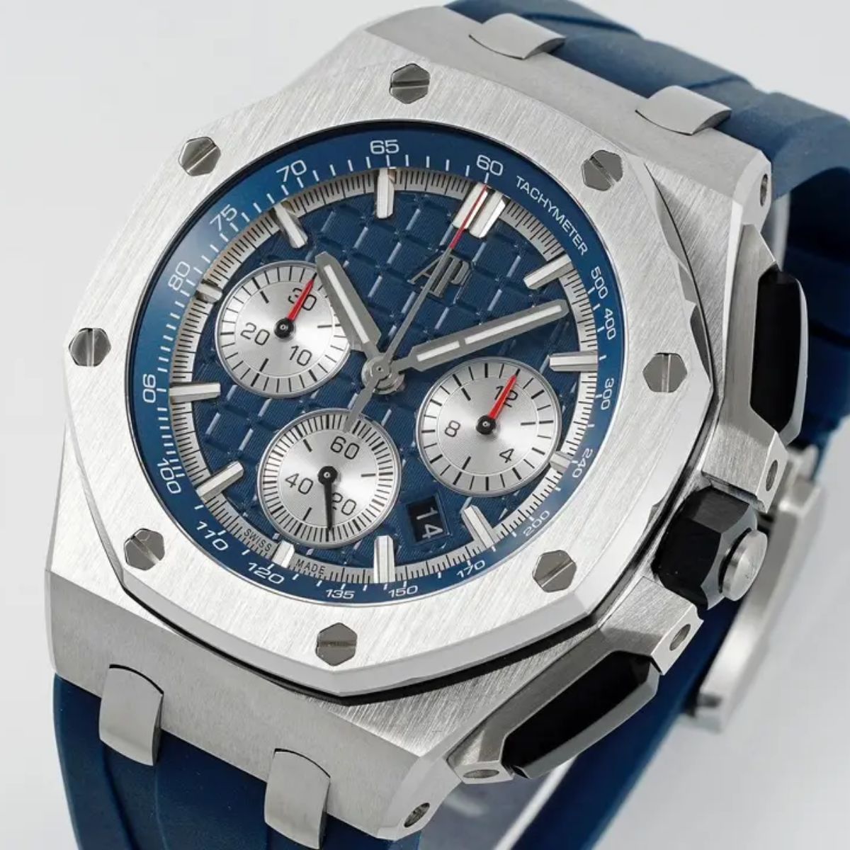 [Super Clone] Prestige Atelier Coastal Sport Chronograph 43mm Blue Dial Stainless Steel 3598