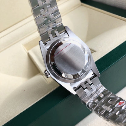 [Super Clone] Regency Classic Date 36 mm Five-Link Domed Bezel White Dial 7278