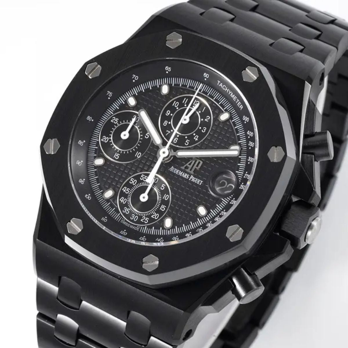 Prestige Atelier Coastal Sport Chronograph 42mm Black Dial Black Ceramic 9679