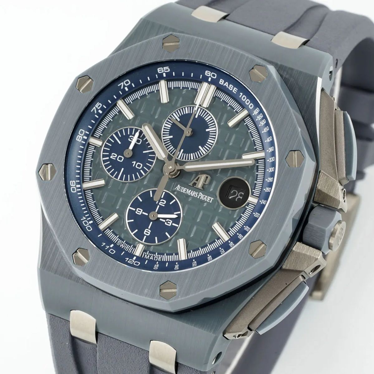 Prestige Atelier Coastal Sport Chronograph 44mm Grey Blue Dial Stainless Steel 3630