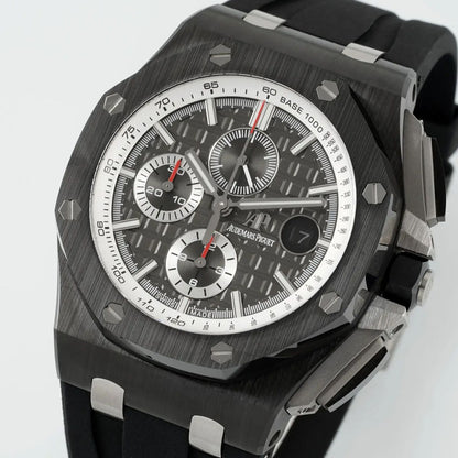 [Super Clone] Prestige Atelier Coastal Sport Chronograph 44mm Grey Dial Black Ceramic 5451