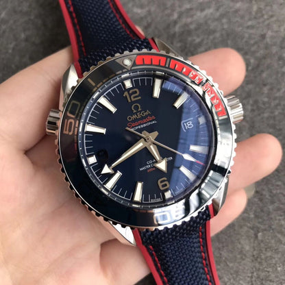 Celestial Ocean Diver 600M Limited 44mm Steel On NATO Strap Blue Dial 7306