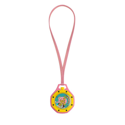 Swiss Pop Art Otg Roz Ceramic Watch 4050