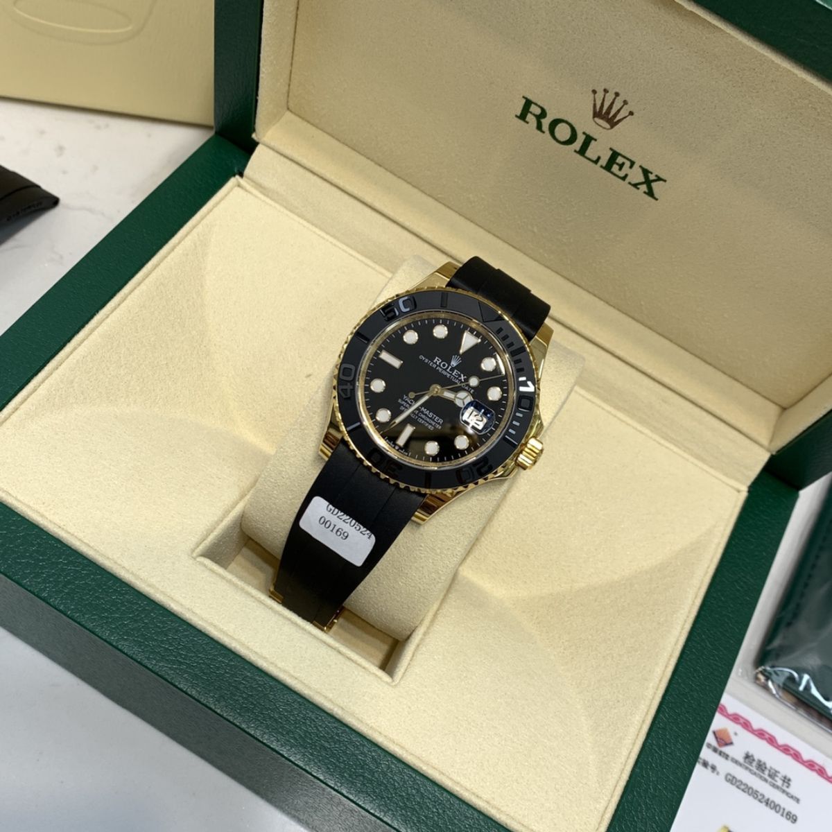 [Super Clone] Regency Marine Master 42 mm Rubber Black Ceramic Bezel Black Dial 226658 6653