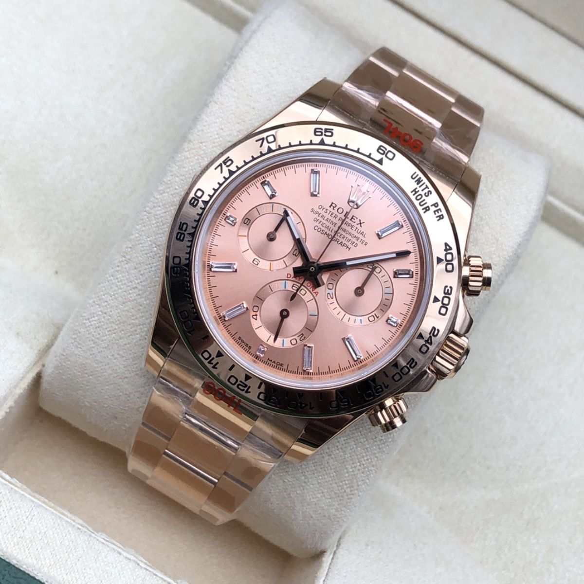 Regency Racing Chronograph 40 mm Timeless Everose Bezel Everose Dial 3579