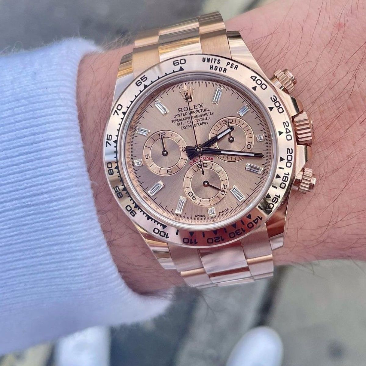 Regency Racing Chronograph 40 mm Timeless Everose Bezel Everose Dial 3579