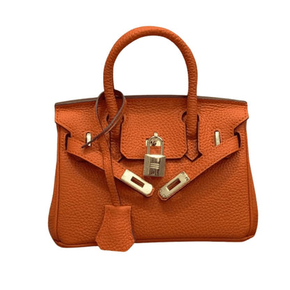Birkin Mini Epsom Gold Hardware Handbag Orange 20Cm Birkin Bag