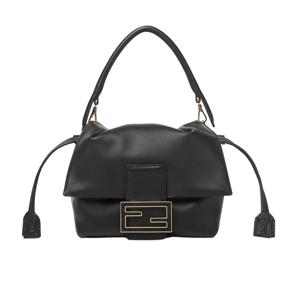 Mamma Baguette Small Leather Shoulder Bag Black 18Cm 8Bs105Abvef0Kur 22 New Collection Bag Baguette Bag