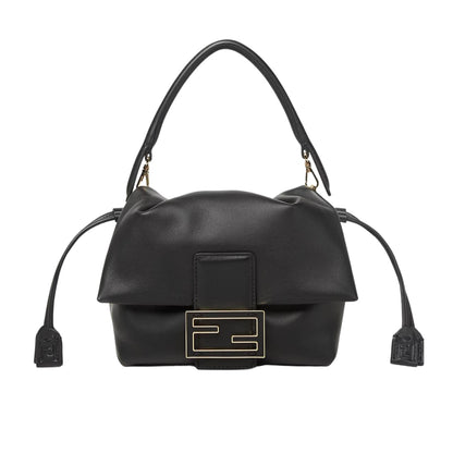 Mamma Baguette Small Leather Shoulder Bag Black 18Cm 8Bs105Abvef0Kur 22 New Collection Bag Baguette Bag
