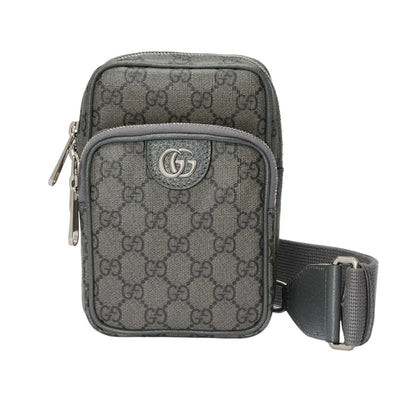 Ophidia Small GG Supreme Canvas Crossbody Bag Grey 18Cm OPHIDIA Bag