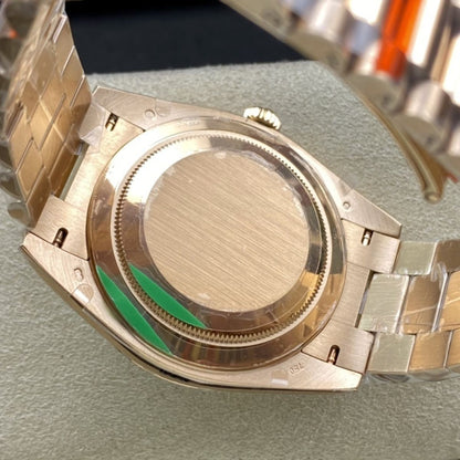 [Super Clone] Regency Weekday 40 mm Weekday Fluted Bezel Chocolate Dial 228235 6061