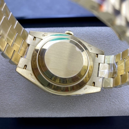 Regency Weekday 40 mm Weekday Brilliant diamond set Bezel Champagne colour Dial 228348RBR 8306