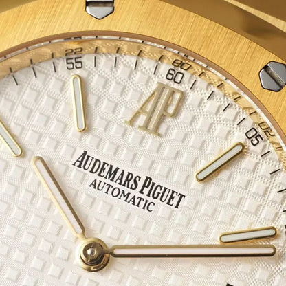 Prestige Atelier Octagon Sport 39mm White Dial Yellow Gold 2273