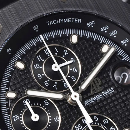 Prestige Atelier Coastal Sport Chronograph 42mm Black Dial Black Ceramic 9679