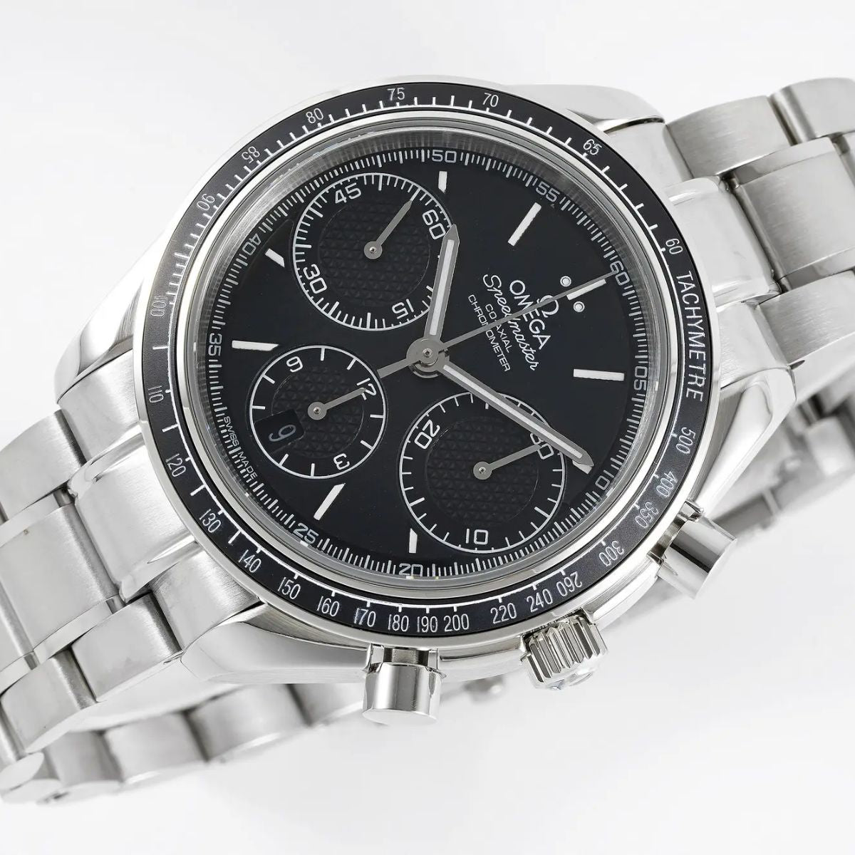 Celestial Racing Chronograph 40mm Steel On Steel Black Dial 7765