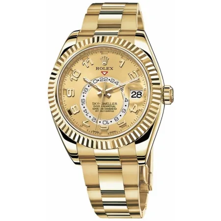 Sky-Dweller 42mm Sundust Dial 18kt Everose Gold Men’s Watch 326938-CHAO watch