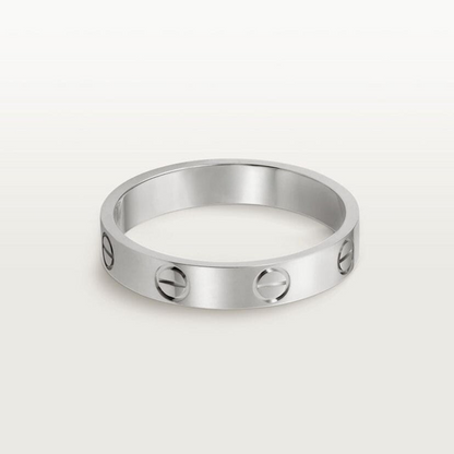 18K Celestial Love Wedding 4mm Ring