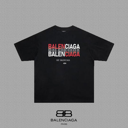 Double letter printing t-shirt