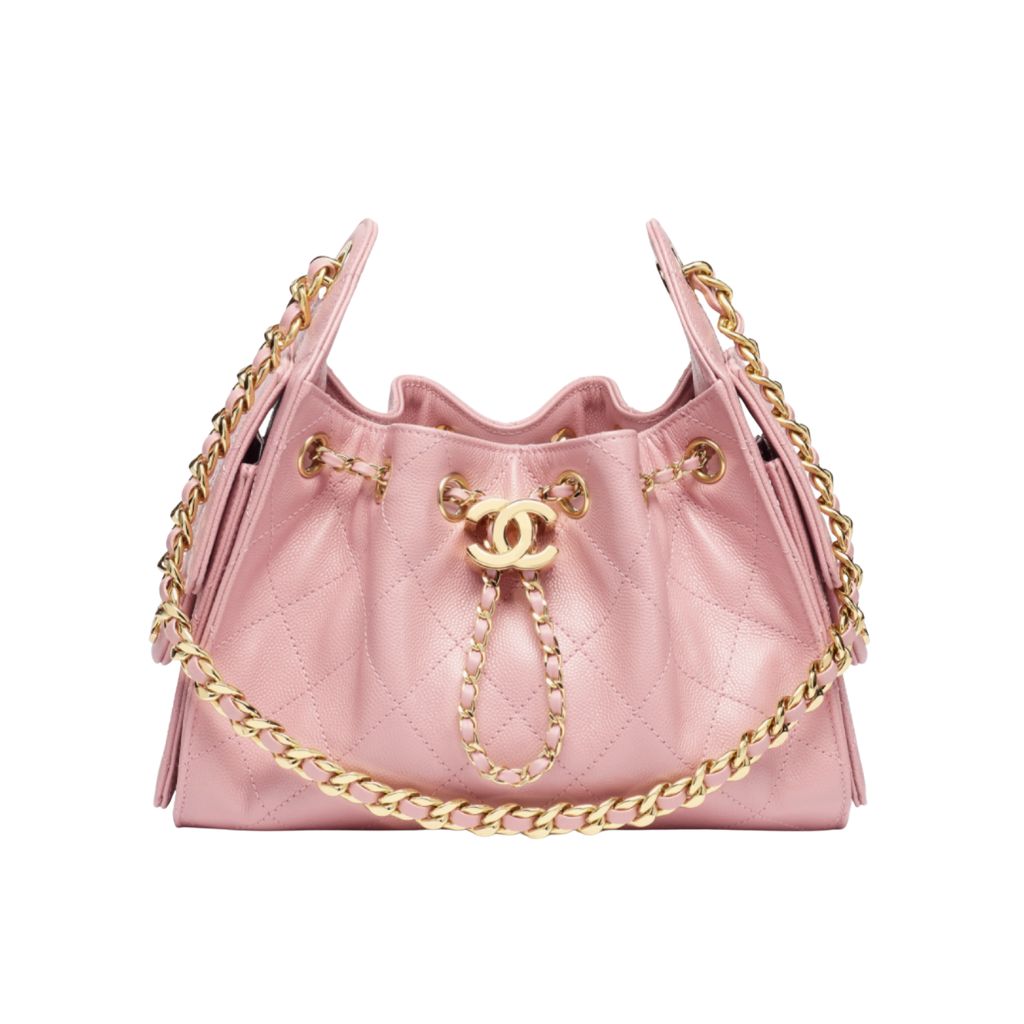 25 Mini Smooth Leather Handbag Pink 20cm 25 New Collection Bag