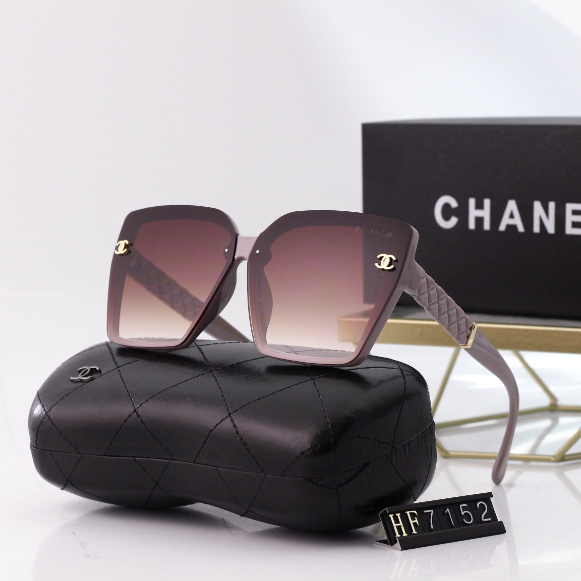 2026 5-color nylon lens ultra-light frame sunglasses 7152