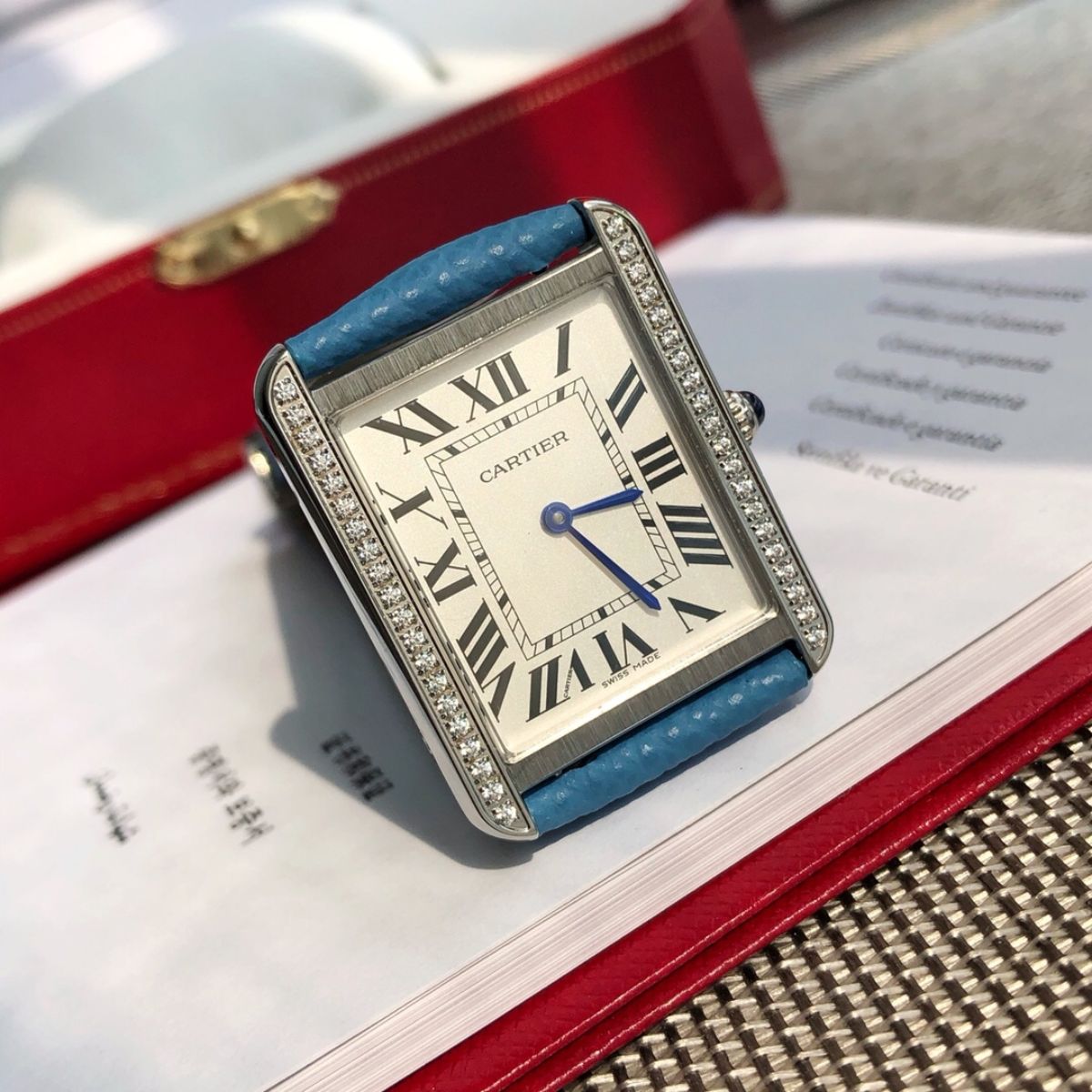 Parisian Rectangular Essential watch 33 x 27 mm 6343
