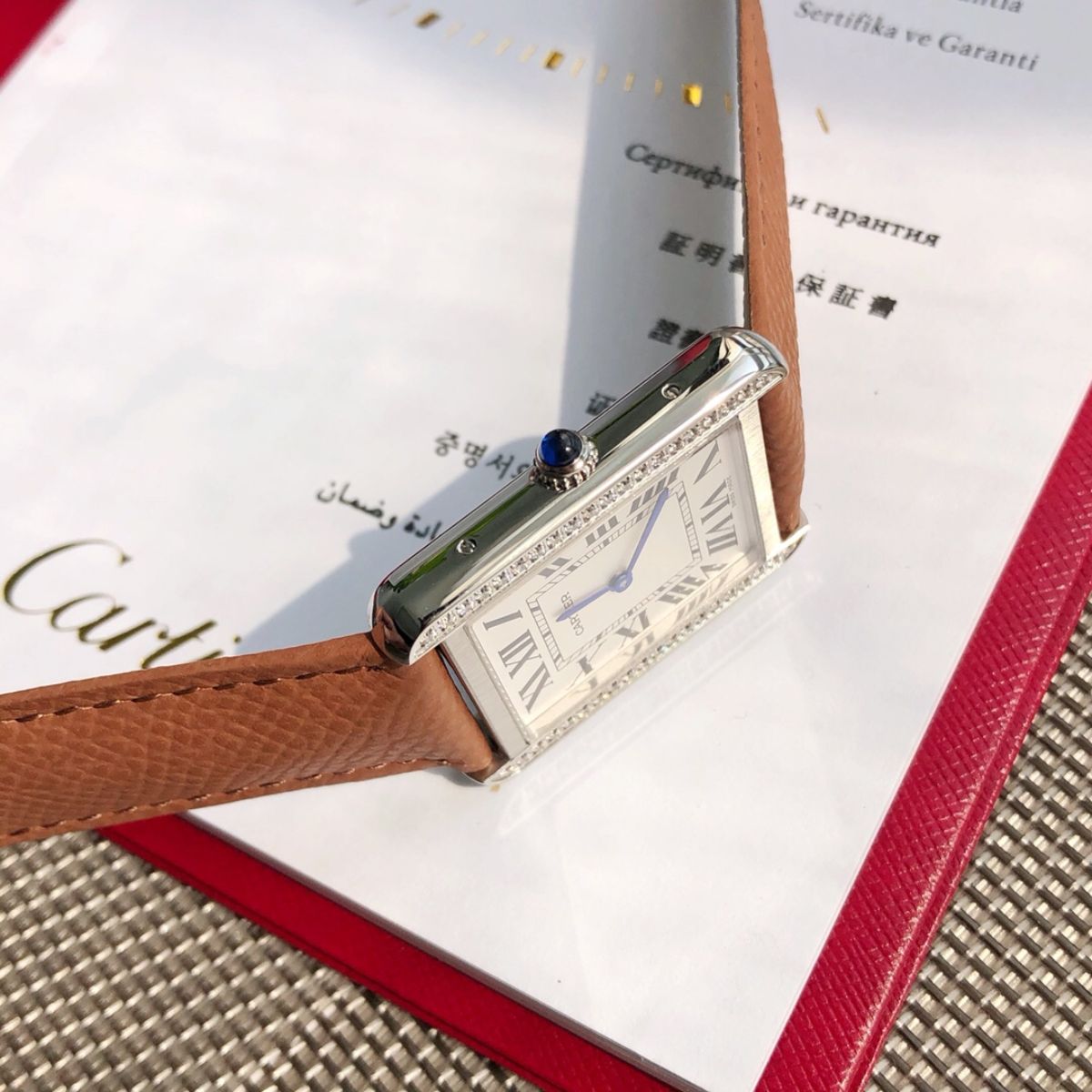 Parisian Rectangular Essential watch 33 x 27 mm 9409